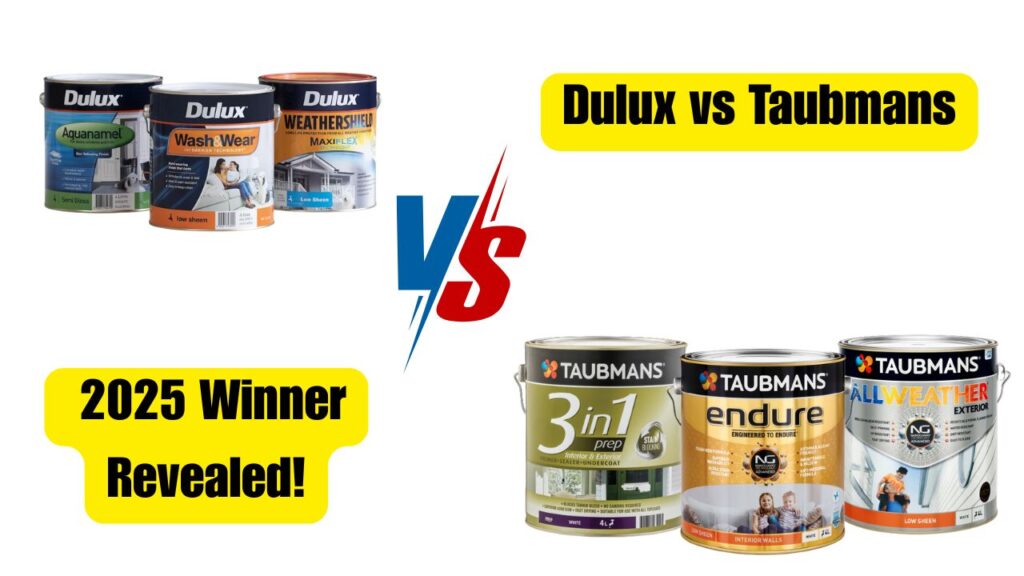 Dulux or Taubmans in Australia