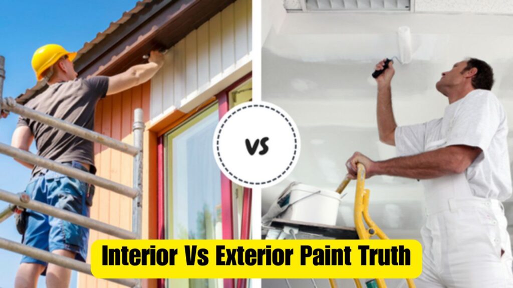 Interior vs Exterior Painting -
